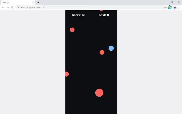 Ball Escape Arcade Game chrome extension