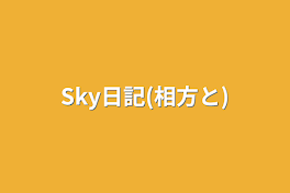 Sky日記(相方と)