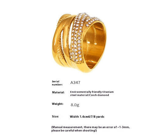 Title 7, Light Luxury Fashionable New Cross Woven Diamon...