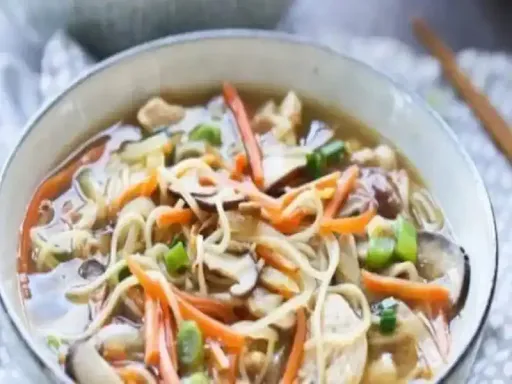 Fish Soupy Noodle Bowl