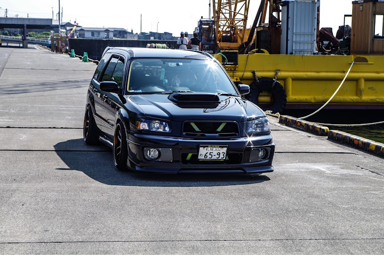 フォレスターの車高調整に関するカスタム事例の投稿画像1枚目