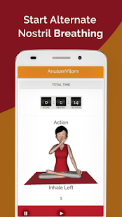   7pranayama - Yoga Calm Relax Breath Meditation- screenshot thumbnail   