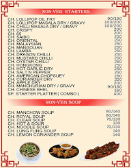 Patils Chinese Corner menu 1