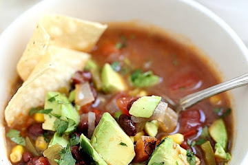 Vegetarian Tortilla Soup