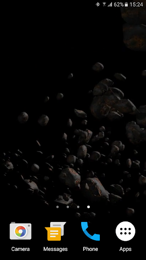 Asteroids Live Wallpaper