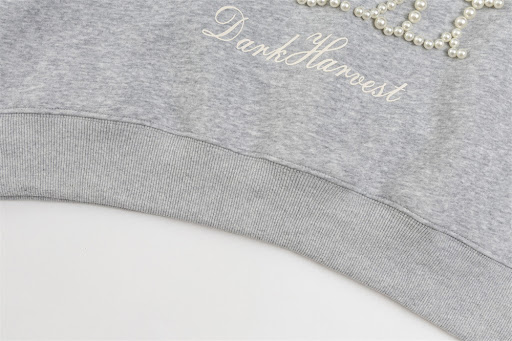 Title 7, Mens Fashion Bead Letter Hooded Sweater, styli...