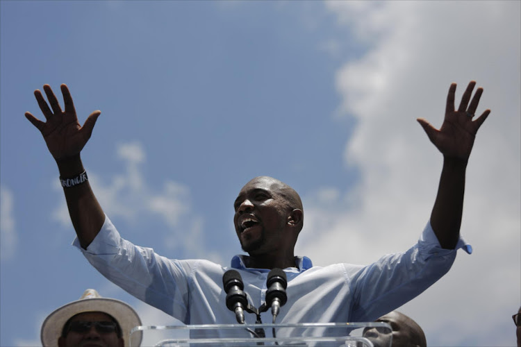 Democratic Alliance party leader Mmusi Maimane.