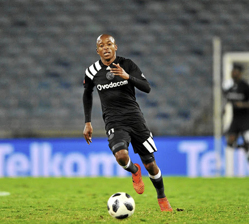 Luvuyo Memela of Orlando Pirates.