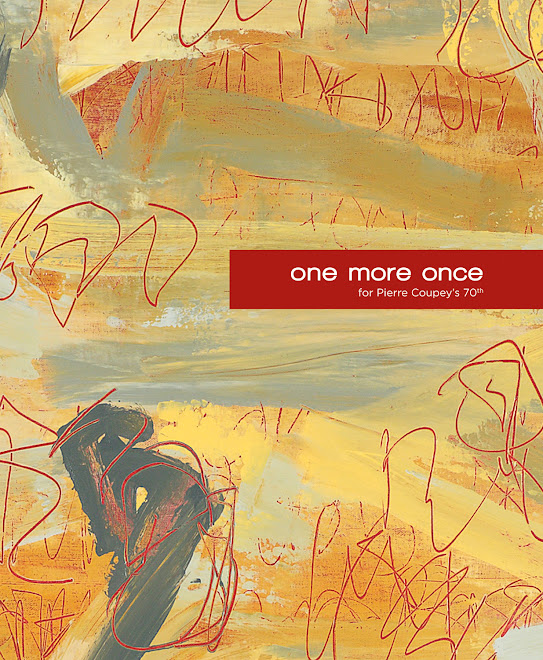 <p>
	<strong>One More Once: for Pierre Coupey&#39;s 70th</strong><br />
	Capilano University Editions<br />
	North Vancouver<br />
	2012<br />
	Editor: Jenny Penberthy<br />
	Foreword: Patti Kernaghan</p>
<p>
	<strong>Contributors</strong><br />
	Jim Allworth, Rojeanne Allworth, Hope Anderson,<br />
	Bill Bissett, Marcus Bowcott, George Bowering,<br />
	Lary Timewell Bremner, Colin Browne, Barry Cogswell,<br />
	Penelope Connell, Judith Copithorne, Peter Culley,<br />
	Michael de Courcy, Wayne Eastcott, Jamie Evrard,<br />
	David Farwell, Brian Fawcett, Brian Fisher, Dwight Gardiner,<br />
	Maria Hindmarch, D.G. Jones, Robert Keziere, Rick Kitaeff,<br />
	Ed Lavalle, Wayne Leidenfrost, Marion Llewellyn,<br />
	D&#39;Arcy Margesson, Daphne Marlatt, Leo McGrady,<br />
	Barry McKinnon, Duncan McNaughton, Guy Montpetit,<br />
	Er&igrave;n Moure, Val Nelson, bpNichol, James Nizam,<br />
	Michael Ondaatje, John Pass, Jenny Penberthy,<br />
	Stan Persky, David Phillips, Meredith Quartermain,<br />
	Peter Quartermain, George Rammell, Jamie Reid,<br />
	David Rippner, Renee Rodin, Bill Schermbrucker,<br />
	Bob Sherrin, Arnold Shives, George Stanley,<br />
	Sylvia Tait, Sharon Thesen, Kate Van Dusen,<br />
	Fred Wah, Victoria Walker, Tom Wayman,<br />
	Lissa Wolsak, Alan Wood, Liz Wylie</p>
<p>
	Book design: Jan Westendorp<br />
	Cover design: Alexis Kernaghan<br />
	150 pages, 8 &frac12;&rdquo; x 7&quot; perfect bound<br />
	31 colour plates plus cover<br />
	7 b/w plates plus back cover<br />
	Printed and bound in Canada by Hemlock Printers<br />
	ISBN 978-0-9879052-2-2&nbsp;National Library of Canada<br />
	&nbsp;</p>

