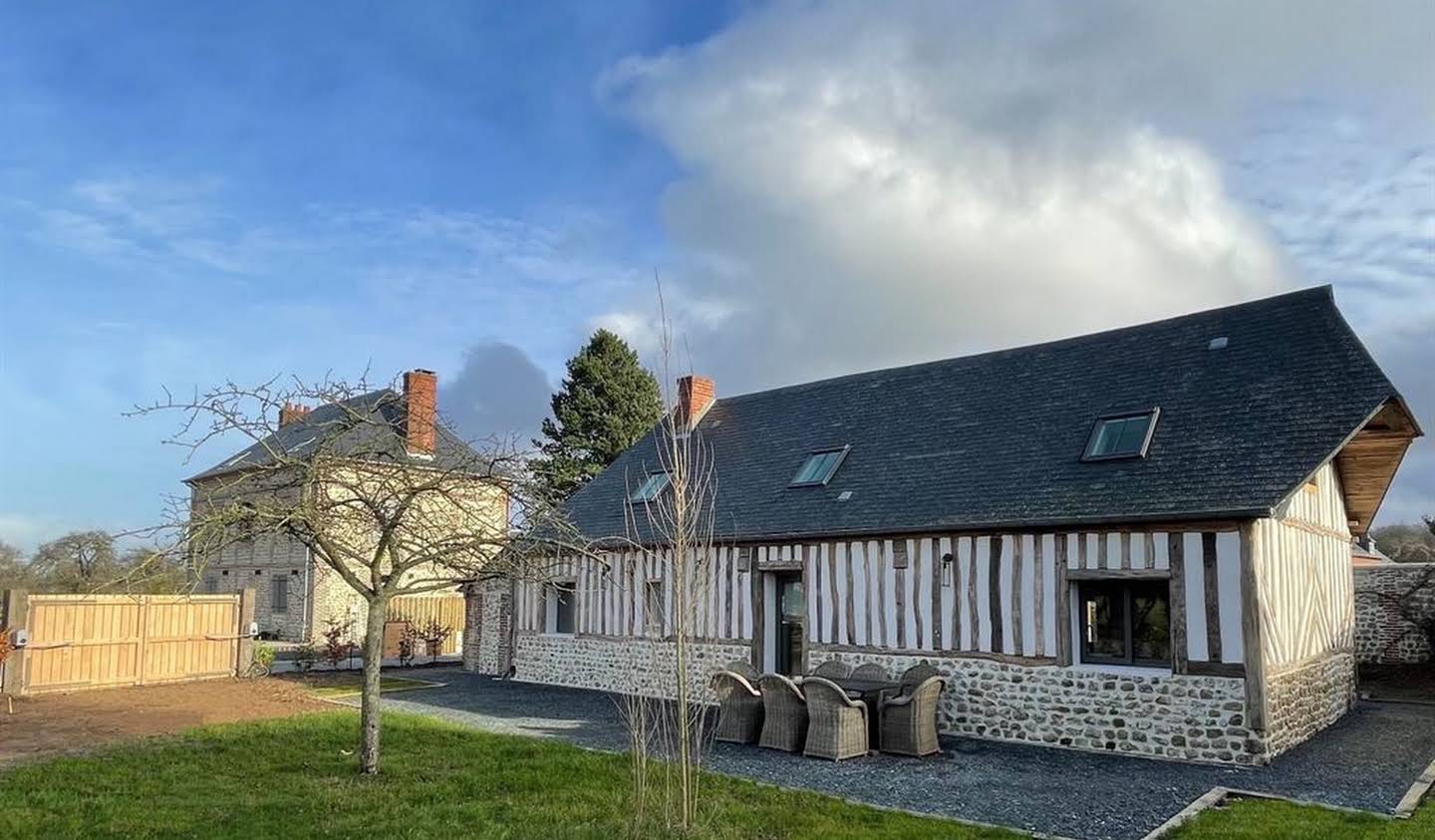 Maison en bord de mer avec jardin Cricqueboeuf