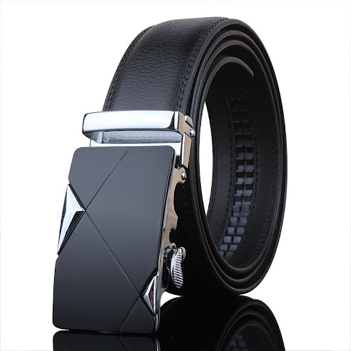 Title 9, Mens Automatic Buckle Casual Leather Belt. Eff...