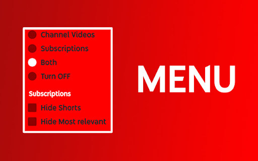 YouTube List View Mode