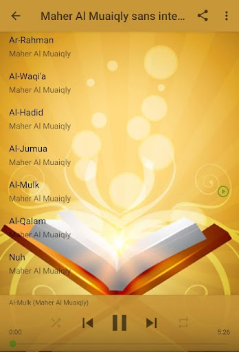 Quran karim sound by Maher Al Mueaqly Offline mp3