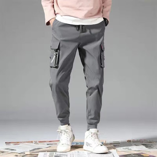 Title 3, Mens Trendy Brand Overalls Loose Trousers Comf...
