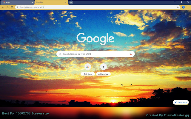 Sunset in India chrome extension