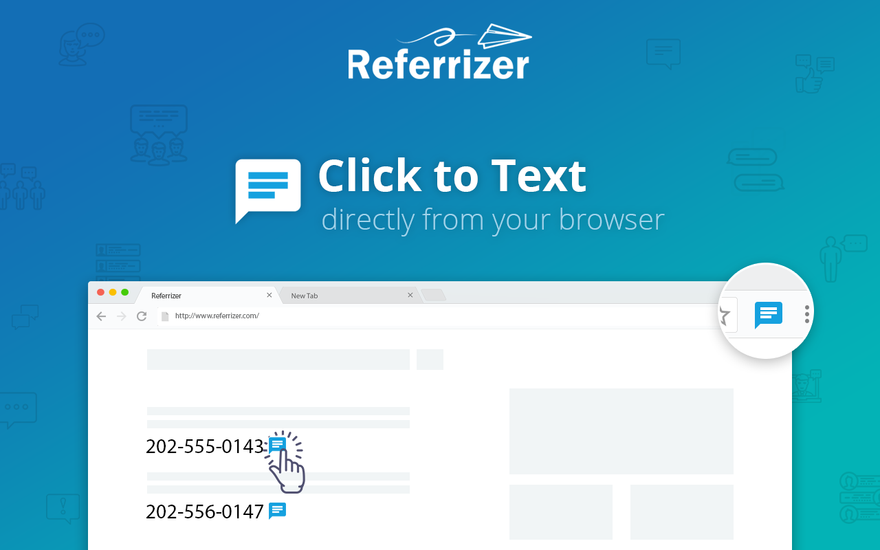 Referrizer Click2Text Preview image 3