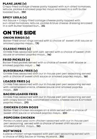 Burgerama menu 3