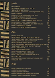 The Sandwich House menu 2