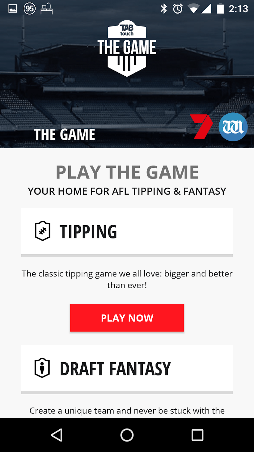 The Game Screen 2