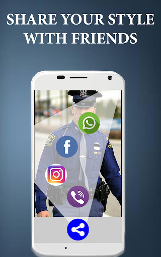 Police Suit Photo Editor - Man Police Photo Suit