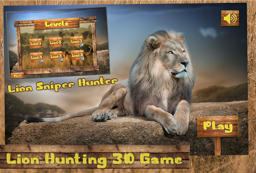 Lion Sniper Hunter 3D