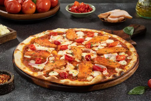 NY - Peri Peri Smoked Chicken Pizza [Extra Spicy]