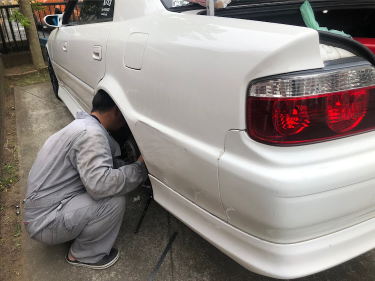 チェイサーのTeam4715・Type100 CHASER owner's club・DIY・アライメント調整に関するカスタム事例の投稿画像1枚目