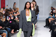 Naomi Campbell walks the runway during the Coperni Womenswear Spring/Summer 2024 show as part of Paris Fashion Week on September 29, 2023 in Paris, France. 
