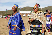 Queen Nozizwe Mulela and Queen Zola LaMafu 