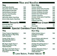 Nature Hut Cafe menu 4