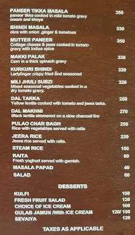 Zaffran menu 3