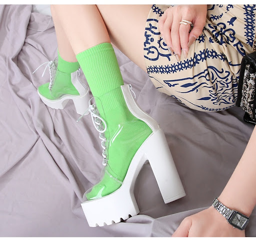 Title 18, Super High Heel Platform Womens Shoes Waterpro...