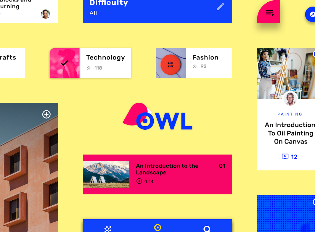 Owl Material Design