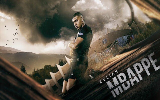 Kylian Mbappé Themes & New Tab