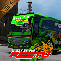 Livery Bus Shd Restu Arena Modifikasi