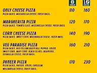 The Cheese Story menu 1