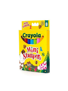 Набор миништампов Животные 8 шт Crayola за 449 руб.