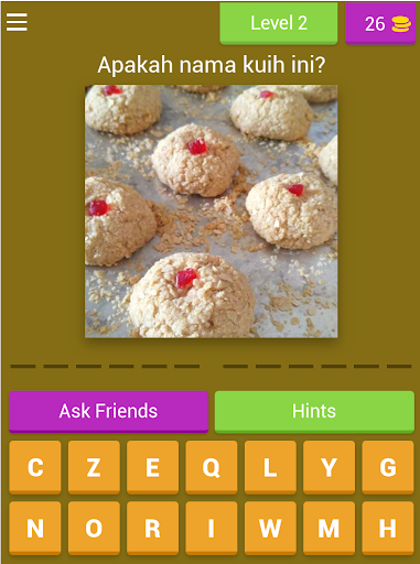 Mari Meneka Nama Kuih Muih