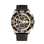 Rose gold black