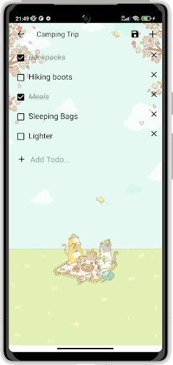 Screenshot Notes & Todo List