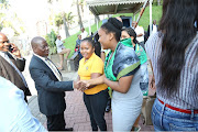 Former President Jacob Zuma's young children at court to show support for their father.