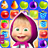 Masha and The Bear Jam Day Match 3 games for kids1.4.25