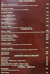 Ajmer Sheraton menu 2