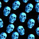 Download Blue Fire Skull Live HD Wallpaper For PC Windows and Mac 1.0