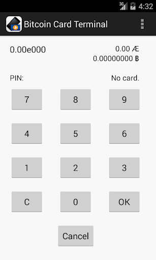 BlochsTech BTC Card Terminal