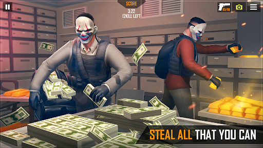 Screenshot Real Gangster Bank Robber Game