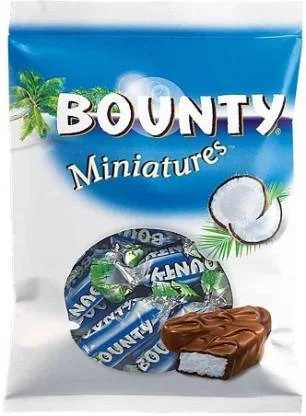 Bounty Chocolate Miniatures - 150 gm