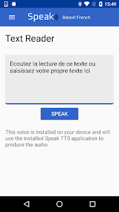 Benoit French TTS 1.2 APK + Mod (المال غير محدود) إلى عن على ذكري المظهر