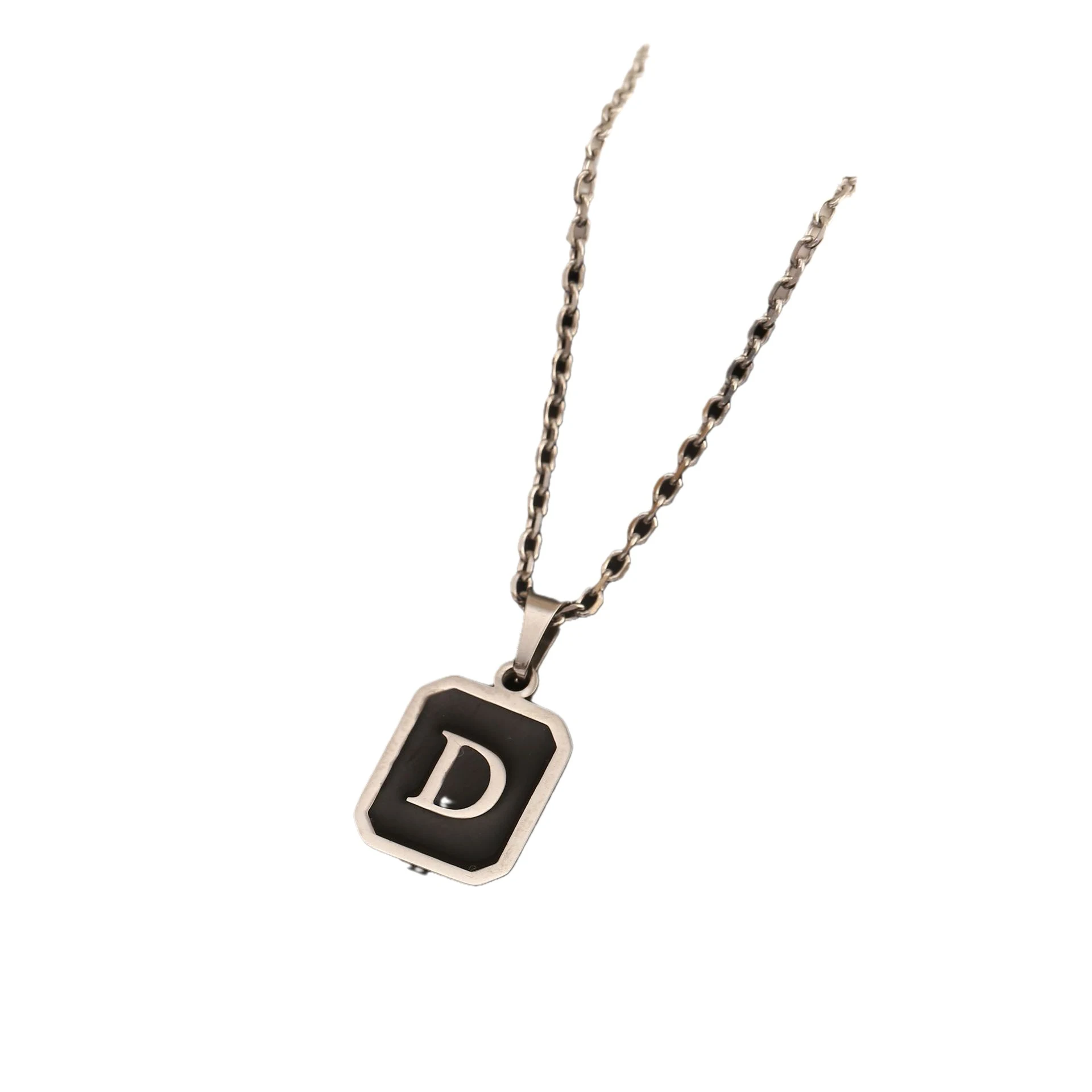 Title 4, Collier de mode avec 26 lettres anglaises en ac...