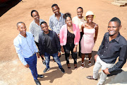 Steven Molapisi,Thato Seale,Ofentse Molebatsi,Kgalalelo Mokgalipi, Khanyisile Ndlovu,Karabo Mabelane,Nkele Morake and Amogelang Steyn at the Acadia Academy School Saturday School in Letlhabile. 